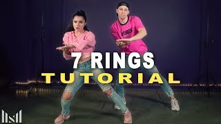 7 RINGS  ARIANA GRANDE Dance Tutorial  Matt Steffanina Choreography [upl. by Luamaj]