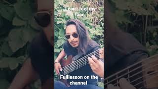 HOW TO PLAY I CANT FEEL MY FACE  THE WEEKND [upl. by Atinet464]