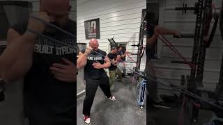 ARM WRESTLING PARTY shawstrength armwrestling devonlarratt [upl. by Oinota262]