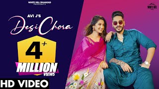 DESI CHORA Official Video Avi J ft Isha Sharma  Quan Diljan  Haryanvi Songs Haryanavi 2021 [upl. by Lateh]