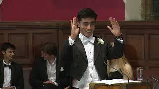 Ahmad Nawaz  We Should Do Whatever Necessary 18  Oxford Union Debate [upl. by Garry]