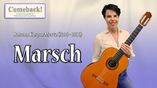 12 Gitarre für Wiedereinsteiger  Marsch von Johann Kaspar Mertz [upl. by Isnyl]