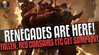 Renegades are HERE The Fallen Crimson Slaughter and Red Corsairs get some love [upl. by Editha]