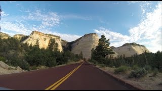 Highway 9 through Zion National Park Utah the best scenic road in the USA [upl. by Ttayh]