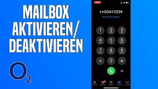 O2 MailboxAnrufbeantworter einschalten amp ausschalten  Tutorial [upl. by Nerreg]