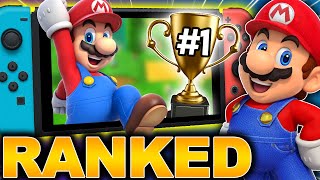 Ranking EVERY Single Mario Game On Switch 2022 Edition [upl. by Annmaria]