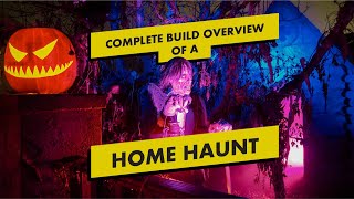 How to Home Haunt  Complete build overview Graveyard Set [upl. by Howlan]