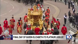 Parade and pageant highlights final day of Queens Platinum Jubilee [upl. by Tews]