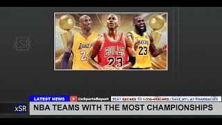 Nba Teams With The Most Championships [upl. by Kcirdahs741]