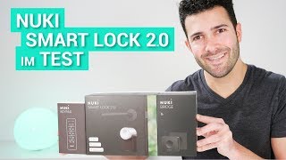 Das Nuki Smart Lock 20 amp die Nuki Bridge im Test  Smart die Tür verschließen [upl. by Knutson702]