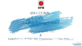 OFB System Requirement amp PKI component Installation Video Manual [upl. by Launam804]