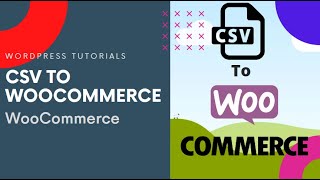 How to Import Products in Woocommerce from CSV [upl. by Carroll]