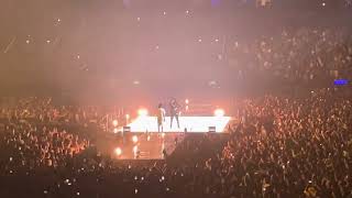 Gazo DIE Live Orelsan Civilisation Tour Paris La Défense Aréna 9 décembre 2022 [upl. by Aihsekin]