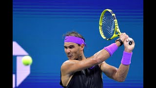 Marin Čilić vs Rafael Nadal Extended Highlights  US Open 2019 R4 [upl. by Kcirdlek]