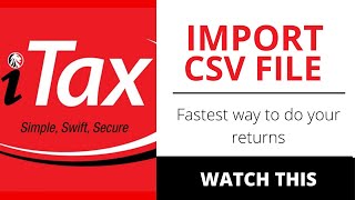 HOW TO FILE KRA RETURNS ONLINE  Filling PAYE Returns on Itax  KRA returns Tutorial  PAYE CSV File [upl. by Lerual]