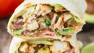 How to make Chicken Wraps [upl. by Aneloaup600]