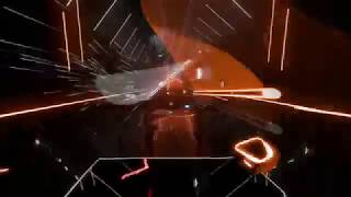 Beat Saber  Crazy la Paint by Minimusicman Expert preview [upl. by Amalee]