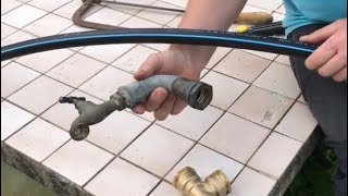 Installer un robinet d’eau extérieur [upl. by Alemac]