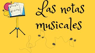 Las notas musicales ¿Cuales son y como se escriben [upl. by Ahtar]