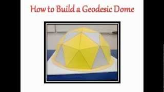 How to Build a Geodesic Dome [upl. by Nnylannej]