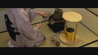 風炉 薄茶点前 ～丸卓を使って～ 【裏千家茶道】 [upl. by Kiah]