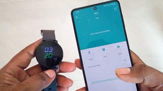 How to pair  X9 smart bracelet  T band  application installed  bluetooth  smart watch connect [upl. by Atekahs]