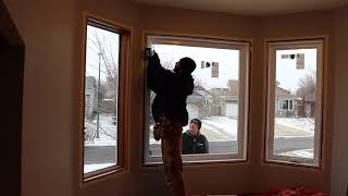 First Floor Window Installation by NorthShield Windows and Doors [upl. by Olcott]