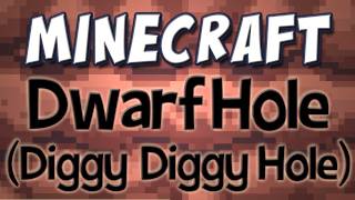 Minecraft  ♪ Dwarf Hole Diggy Diggy Hole Fan Song and Animation [upl. by Sivel949]