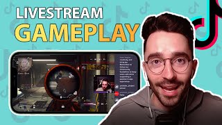 How To Stream GAMEPLAY on TikTok Live in 2021 🚀 [upl. by Nerret]