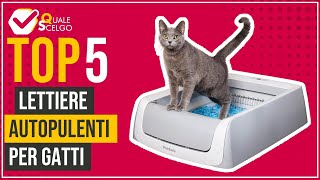 Lettiere autopulenti per gatti  Top 5  QualeScelgo [upl. by Ingemar]