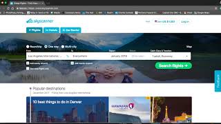 Skyscanner Tutorial How To Find Cheap Affordable Flights in Just 10 Minutes [upl. by Arrahs]