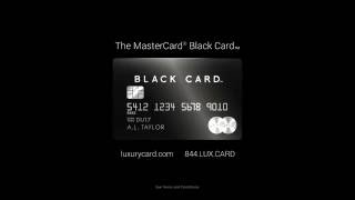 MasterCard Black Card  The Ultimate Buying Tool [upl. by Jean105]