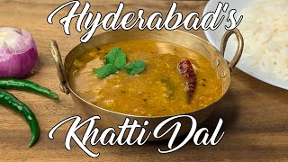 Make DELICIOUS Hyderabadi Khatti Dal in 30 Minutes [upl. by Aleik]