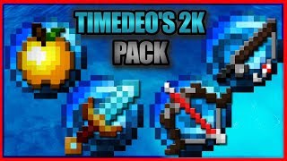 ★ Minecraft PvP Texture Pack l TimeDeos 2k Pack 1718 ★ [upl. by Modesta512]