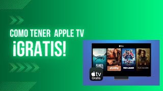 COMO TENER APPLE TV 2024 GRATIS [upl. by Areehs]