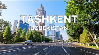 Tashkent Uzbekistan  Driving Tour 4K [upl. by Eliott]