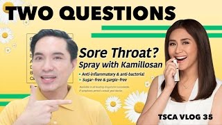 TWO QUESTIONS from Kamillosan Mouth Spray Vlog 35 [upl. by Guy83]