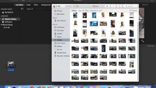 How to Import from iPhotos to iMovie 1014 [upl. by Felske]