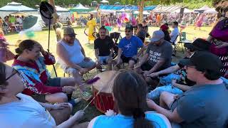 Wabanaki Confederacy  Kitigan Zibi pow wow 2024 crow hop [upl. by Helmut855]