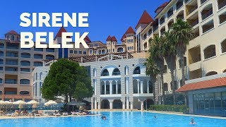 SIRENE Belek Hotel  Antalya Turkey [upl. by Pagas]