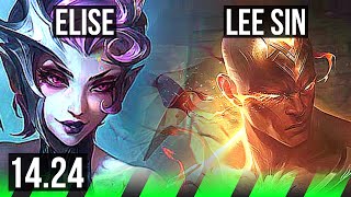 ELISE vs LEE SIN JGL  VN Challenger  1424 [upl. by Myron659]