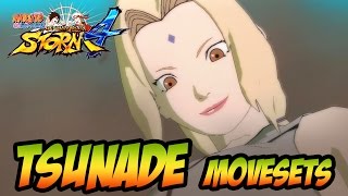 Naruto Ultimate Ninja Storm 14  Tsunade Movesets DLC [upl. by Selrahcnhoj]