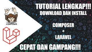 Cara Download Composer Laravel [upl. by Eveivaneg]