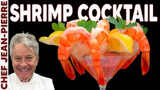 Shrimp Cocktail with the Perfect Cocktail Sauce  Chef JeanPierre [upl. by Nnyletak410]