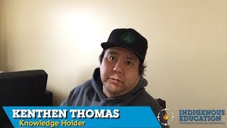 Kenthen Thomas Secwepemc storyteller [upl. by Ydnir]