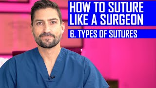 How To Suture Different Types of Sutures [upl. by Leagiba]