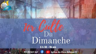 EN DIRECT Culte dAdoration et Louange Église de Dieu Delmas 17  Dimanche 24 Septembre 2023 [upl. by Aletta255]