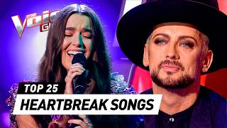 💔 EMOTIONAL HEARTBREAK Songs On The Voice [upl. by Bronson]