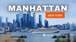 Discover Manhattans Skyline from Hoboken  A 4K Journey from Hoboken [upl. by Thant]