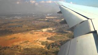 Landing at OR Tambo International Airport JNB Johannesburg South Africa [upl. by Ollehcram469]